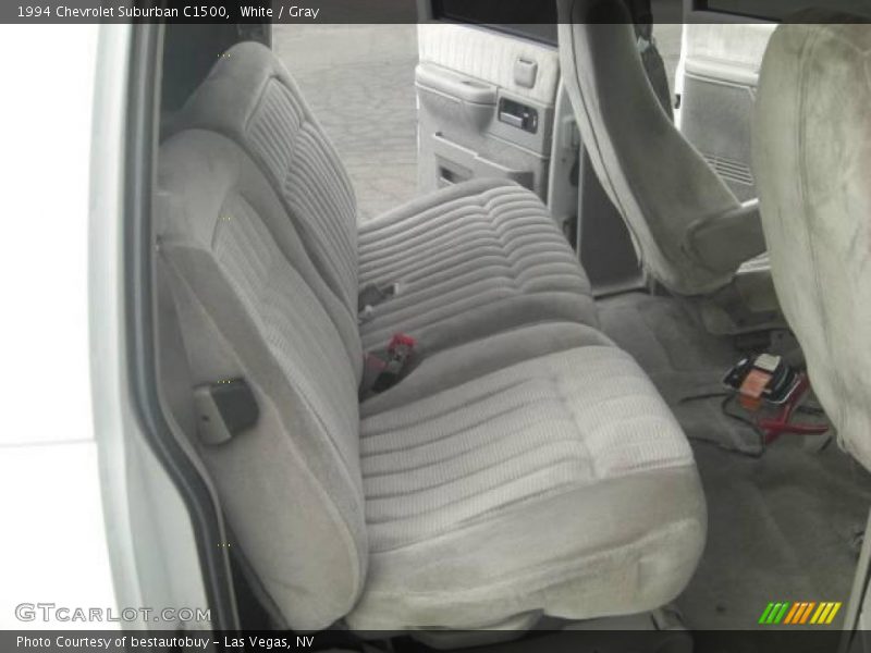 White / Gray 1994 Chevrolet Suburban C1500