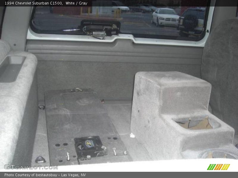 White / Gray 1994 Chevrolet Suburban C1500