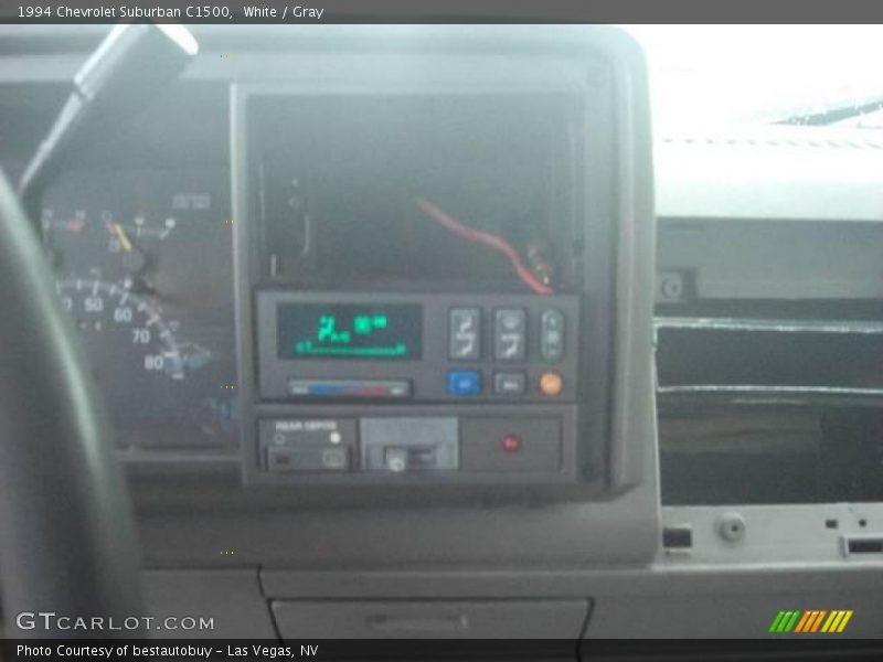 White / Gray 1994 Chevrolet Suburban C1500