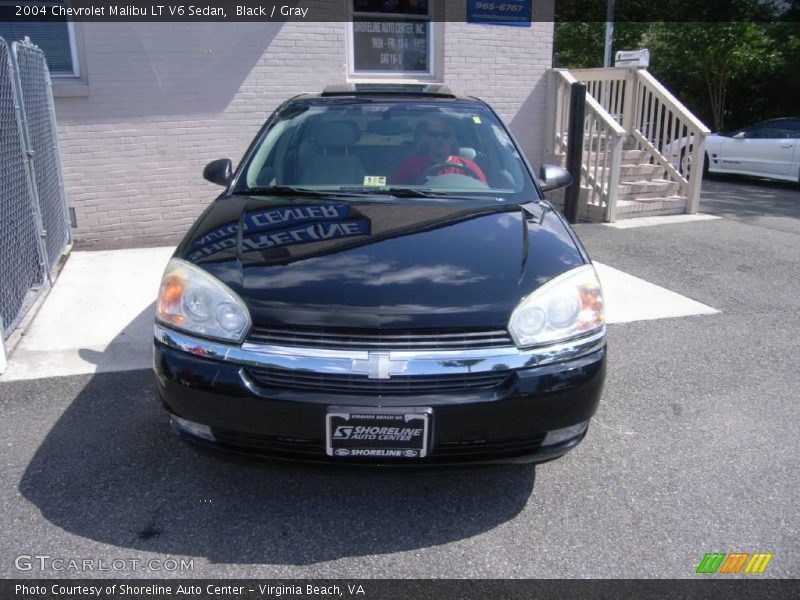 Black / Gray 2004 Chevrolet Malibu LT V6 Sedan