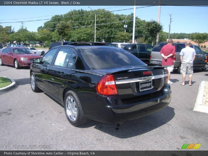 Black / Gray 2004 Chevrolet Malibu LT V6 Sedan