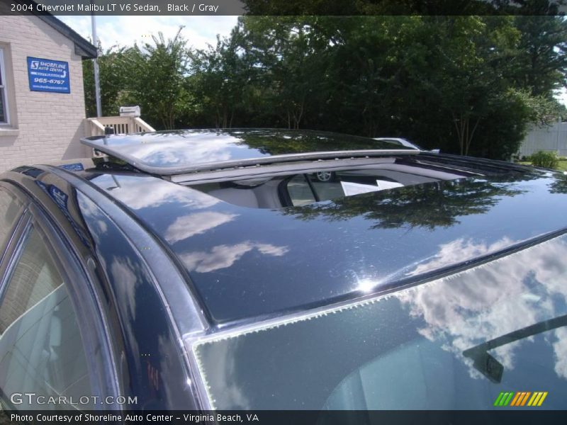 Black / Gray 2004 Chevrolet Malibu LT V6 Sedan
