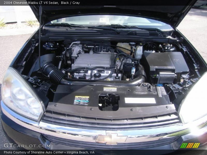 Black / Gray 2004 Chevrolet Malibu LT V6 Sedan