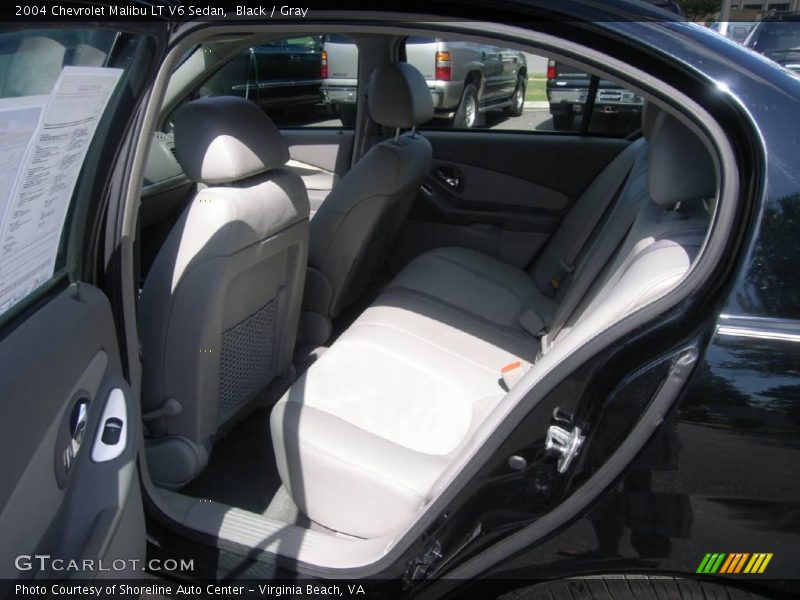 Black / Gray 2004 Chevrolet Malibu LT V6 Sedan