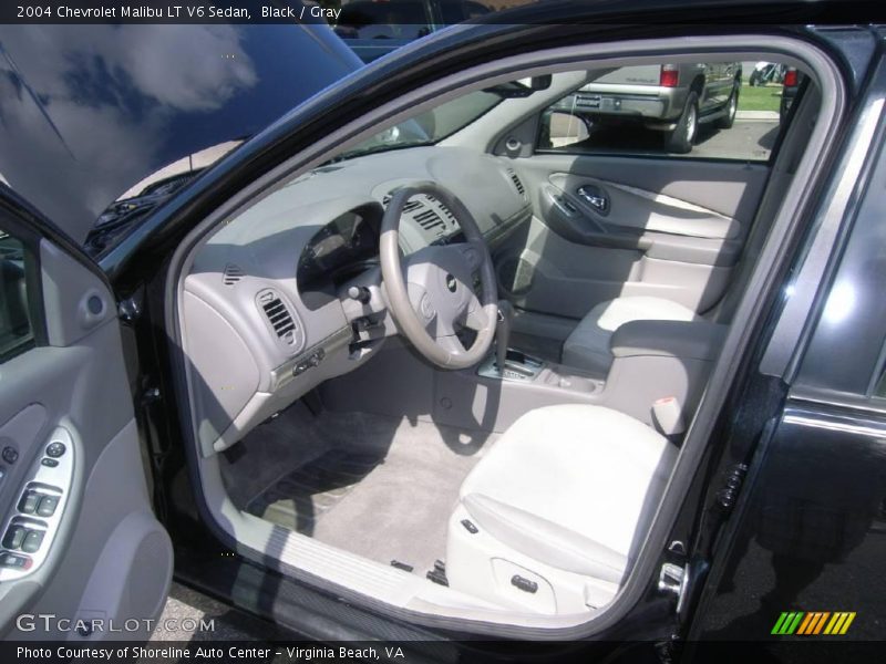 Black / Gray 2004 Chevrolet Malibu LT V6 Sedan