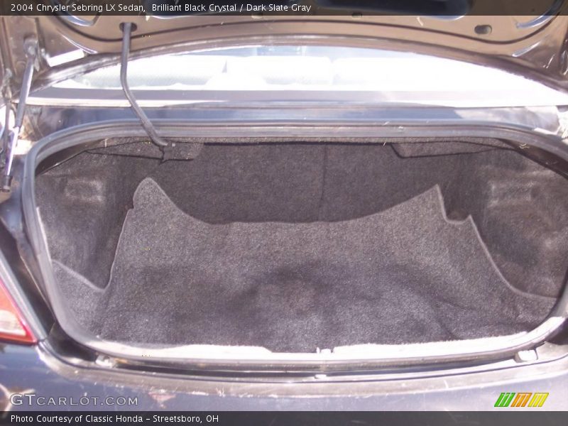 Brilliant Black Crystal / Dark Slate Gray 2004 Chrysler Sebring LX Sedan