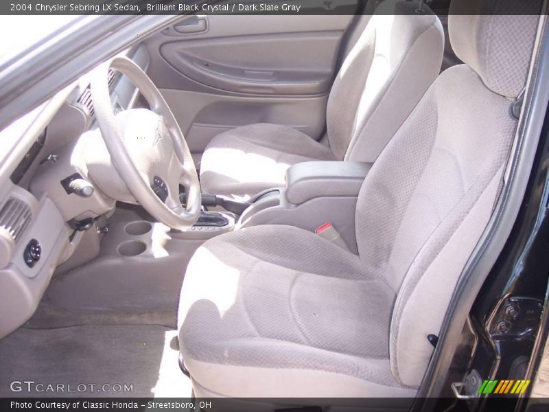 Brilliant Black Crystal / Dark Slate Gray 2004 Chrysler Sebring LX Sedan