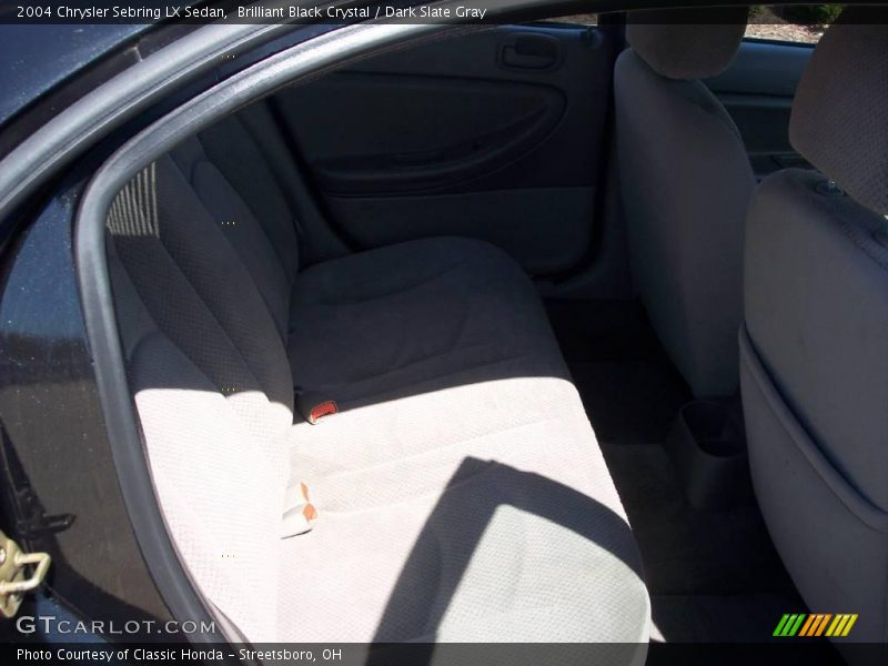 Brilliant Black Crystal / Dark Slate Gray 2004 Chrysler Sebring LX Sedan