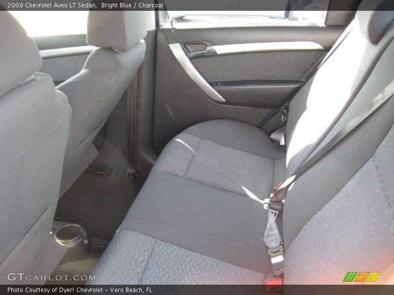 Bright Blue / Charcoal 2009 Chevrolet Aveo LT Sedan