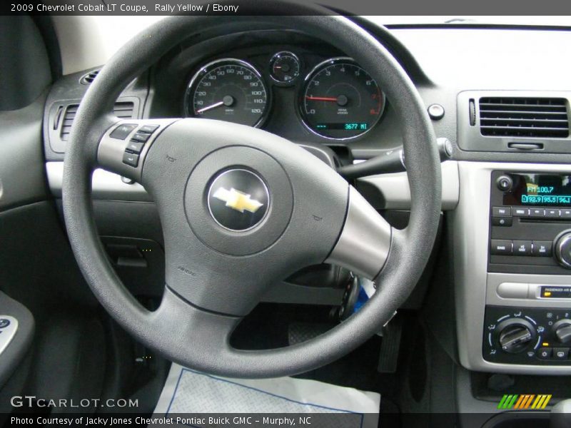 Rally Yellow / Ebony 2009 Chevrolet Cobalt LT Coupe