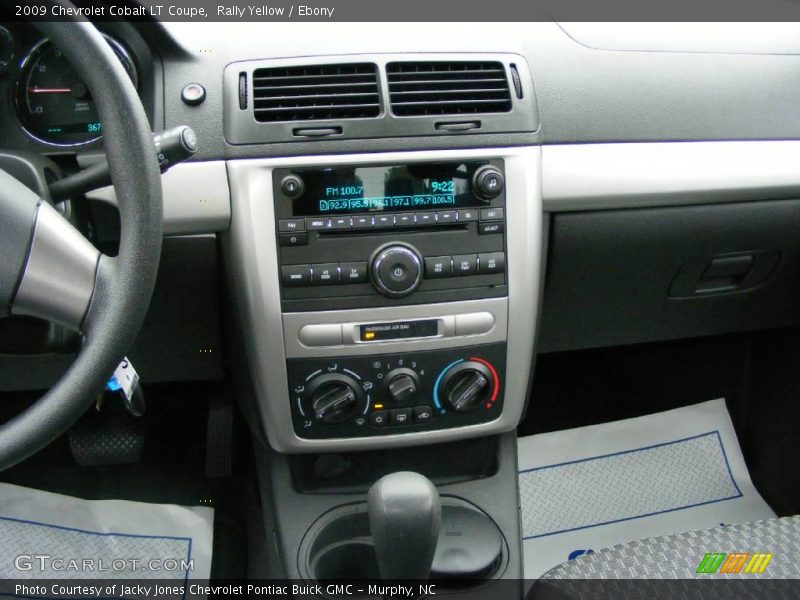 Rally Yellow / Ebony 2009 Chevrolet Cobalt LT Coupe
