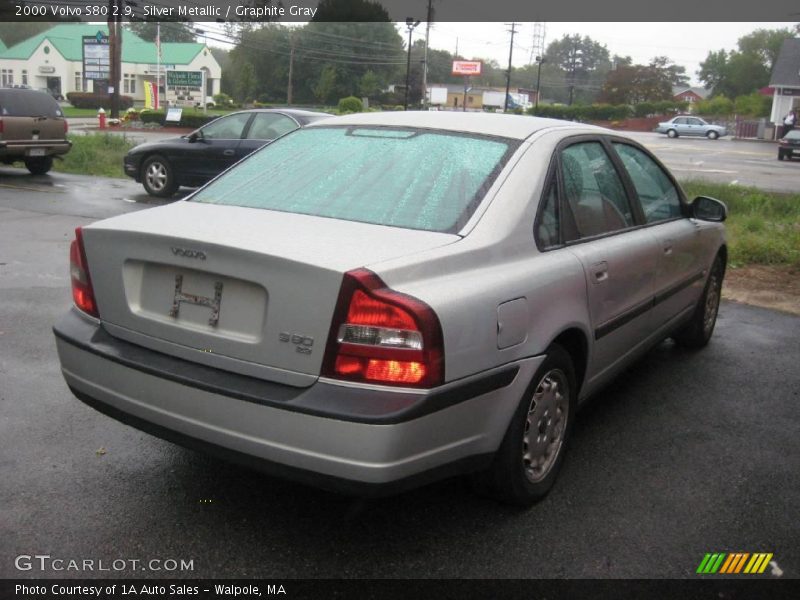 Silver Metallic / Graphite Gray 2000 Volvo S80 2.9