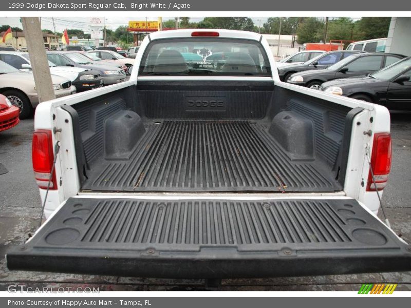 Bright White / Agate 1999 Dodge Dakota Sport Regular Cab