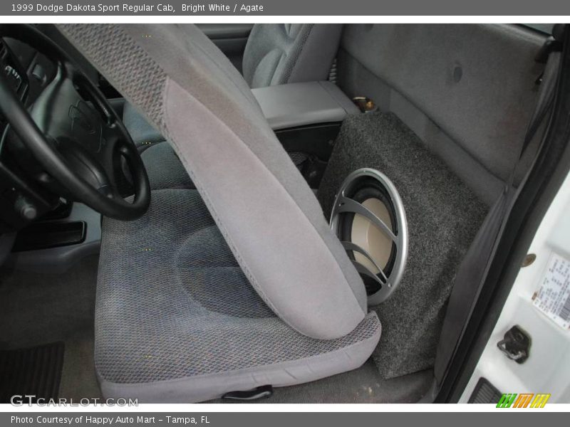 Bright White / Agate 1999 Dodge Dakota Sport Regular Cab