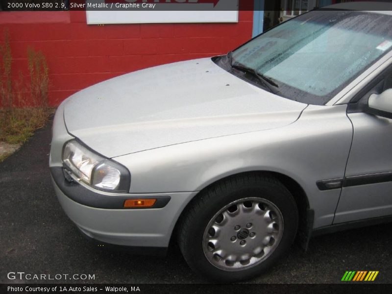 Silver Metallic / Graphite Gray 2000 Volvo S80 2.9