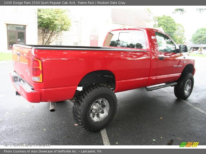 Flame Red / Medium Slate Gray 2006 Dodge Ram 2500 Sport Regular Cab 4x4