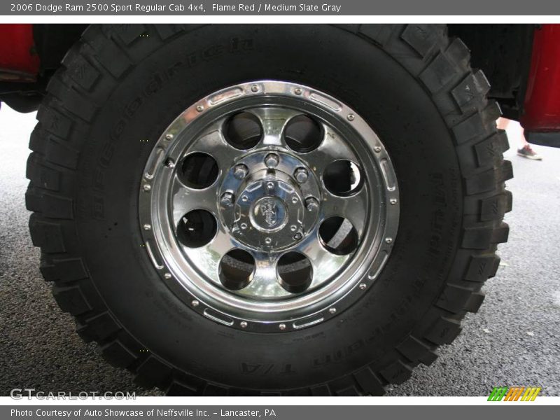 Flame Red / Medium Slate Gray 2006 Dodge Ram 2500 Sport Regular Cab 4x4