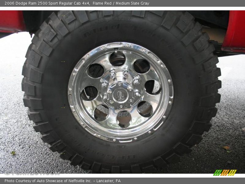 Flame Red / Medium Slate Gray 2006 Dodge Ram 2500 Sport Regular Cab 4x4