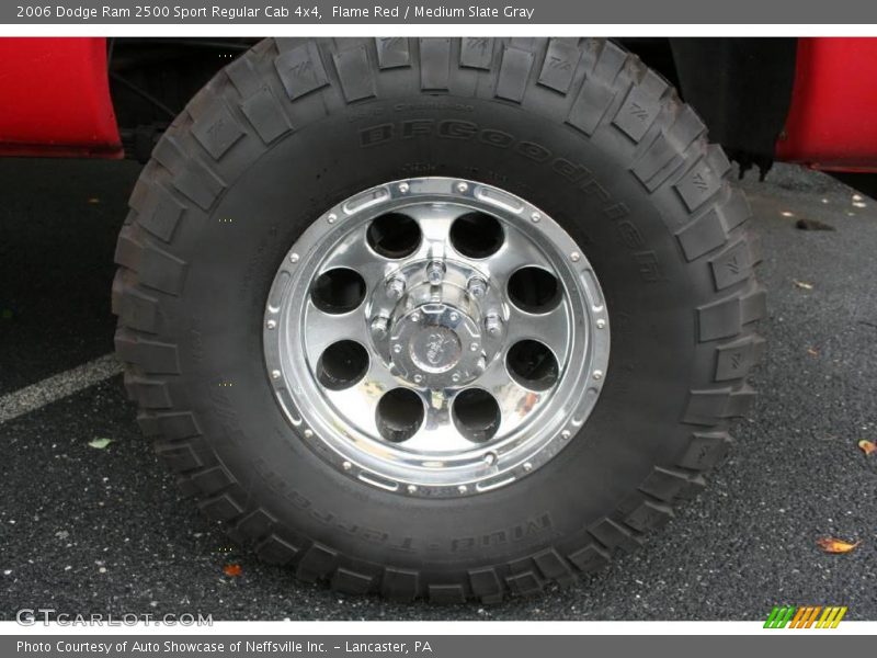 Flame Red / Medium Slate Gray 2006 Dodge Ram 2500 Sport Regular Cab 4x4