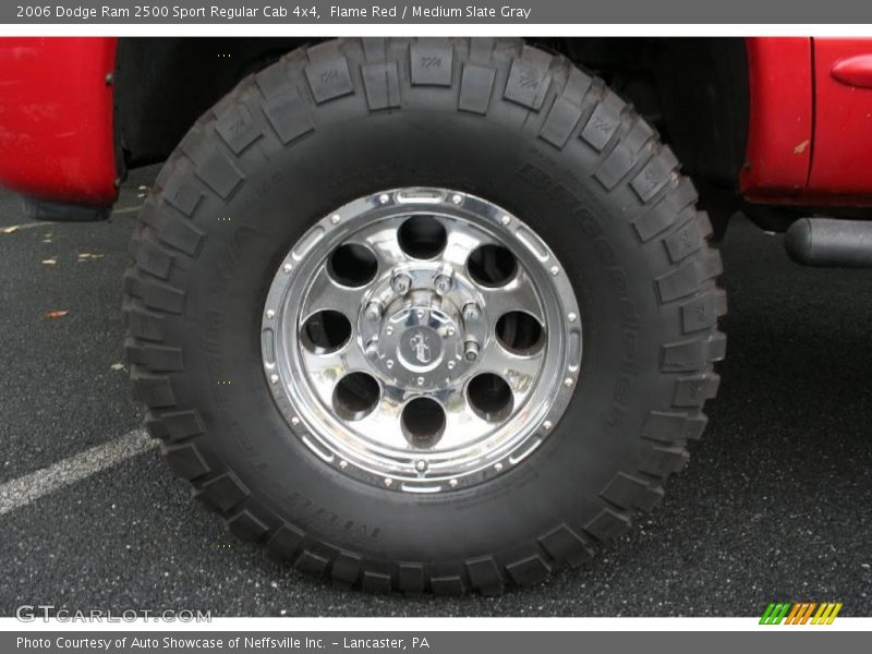 Flame Red / Medium Slate Gray 2006 Dodge Ram 2500 Sport Regular Cab 4x4