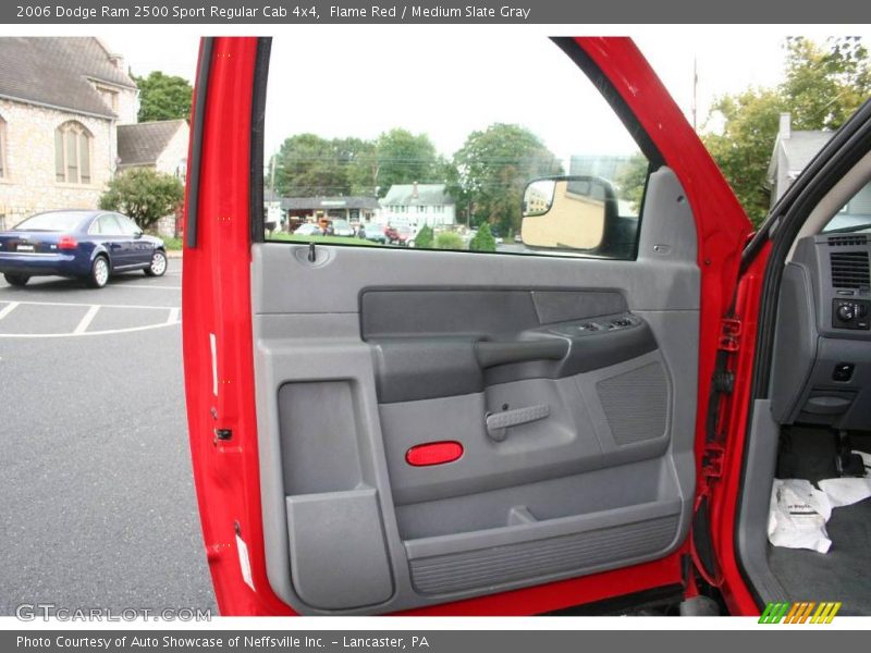 Flame Red / Medium Slate Gray 2006 Dodge Ram 2500 Sport Regular Cab 4x4
