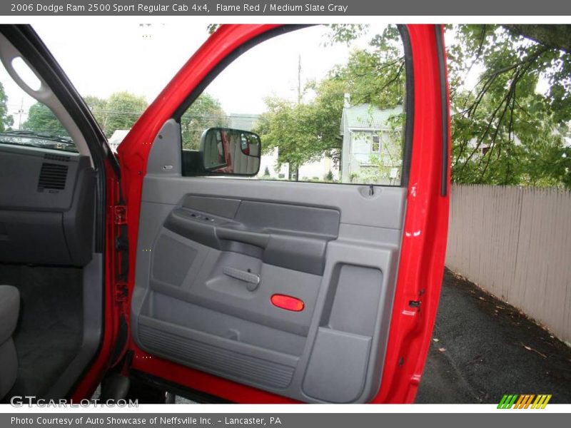 Flame Red / Medium Slate Gray 2006 Dodge Ram 2500 Sport Regular Cab 4x4
