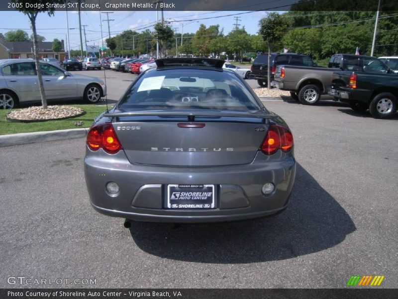 Graphite Metallic / Black 2005 Dodge Stratus SXT Coupe