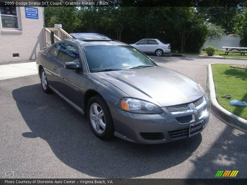 Graphite Metallic / Black 2005 Dodge Stratus SXT Coupe