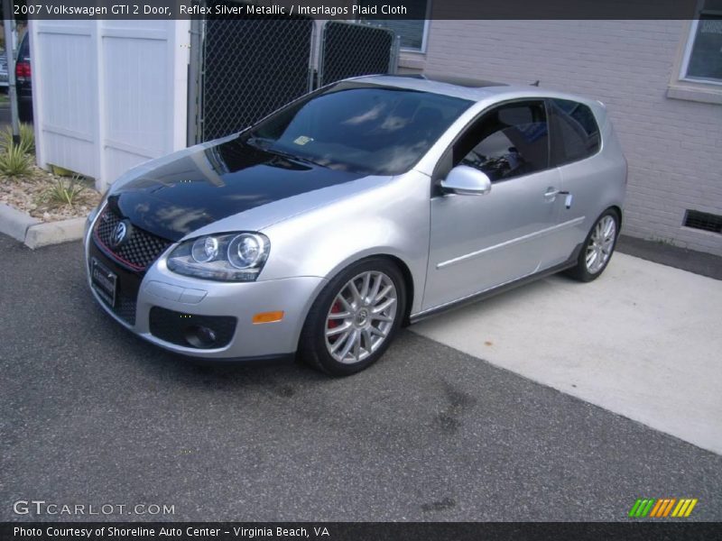 Reflex Silver Metallic / Interlagos Plaid Cloth 2007 Volkswagen GTI 2 Door