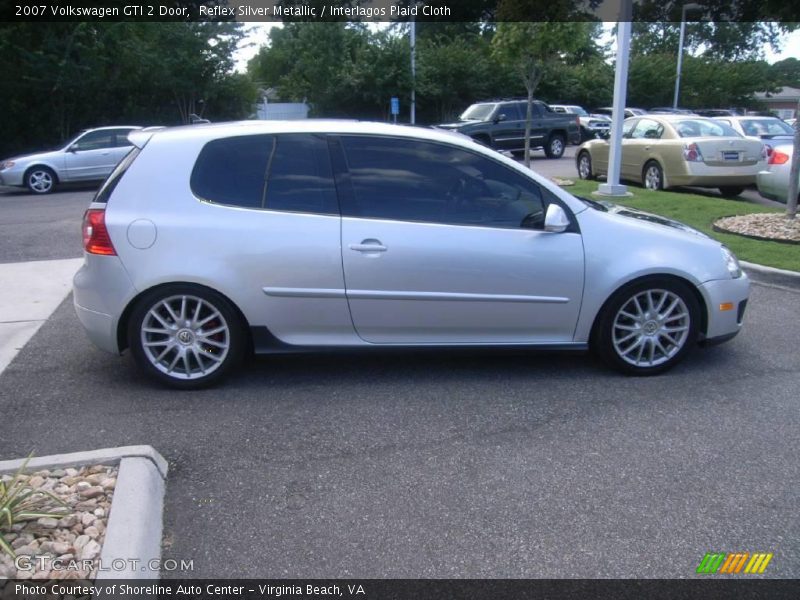 Reflex Silver Metallic / Interlagos Plaid Cloth 2007 Volkswagen GTI 2 Door