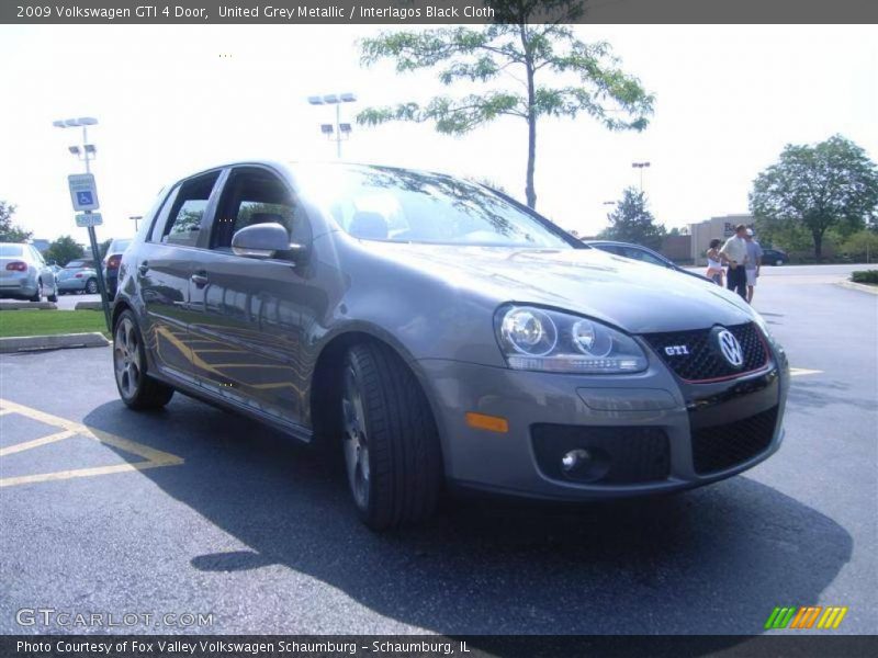 United Grey Metallic / Interlagos Black Cloth 2009 Volkswagen GTI 4 Door