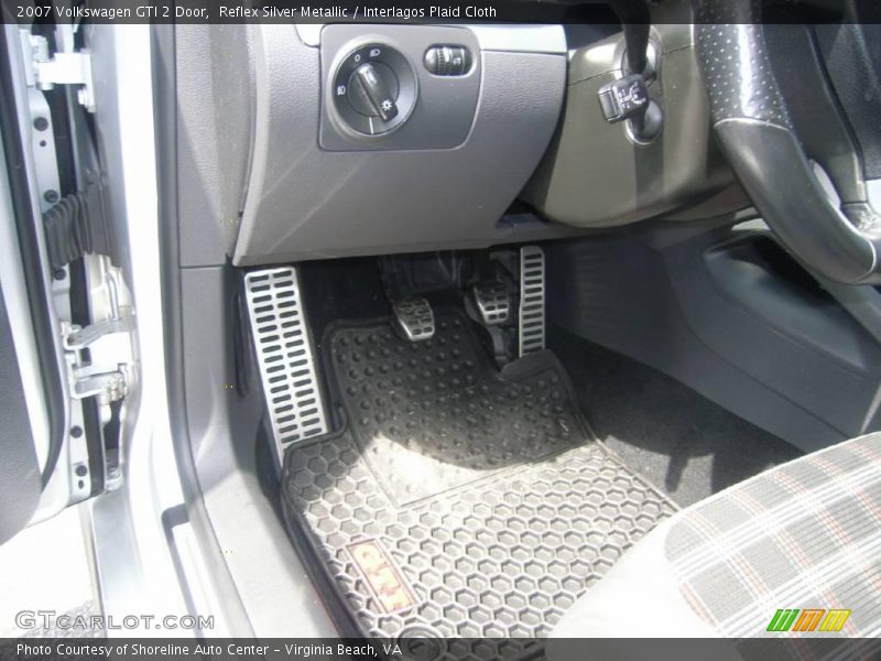Reflex Silver Metallic / Interlagos Plaid Cloth 2007 Volkswagen GTI 2 Door
