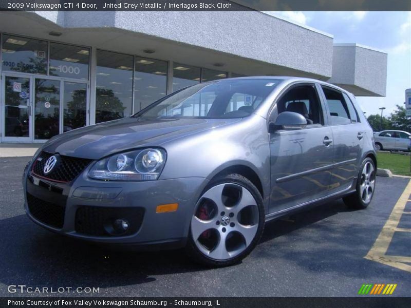 United Grey Metallic / Interlagos Black Cloth 2009 Volkswagen GTI 4 Door