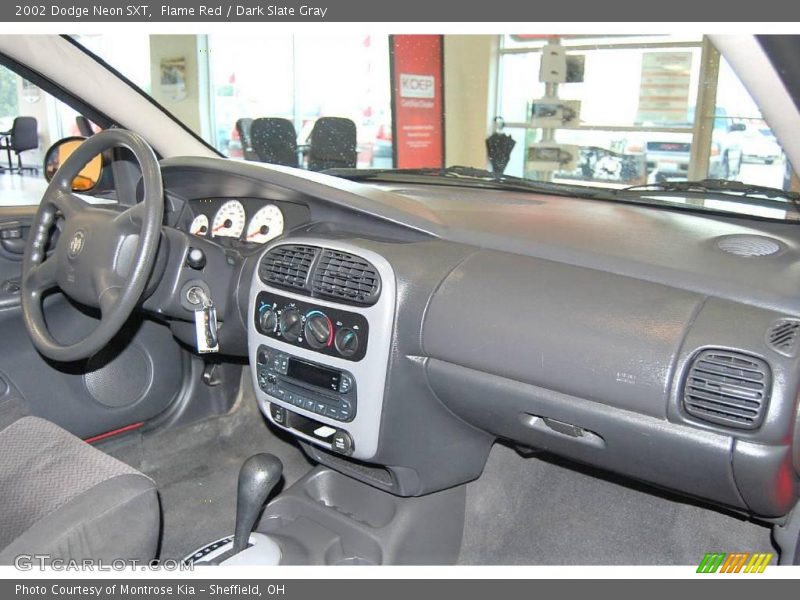 Flame Red / Dark Slate Gray 2002 Dodge Neon SXT