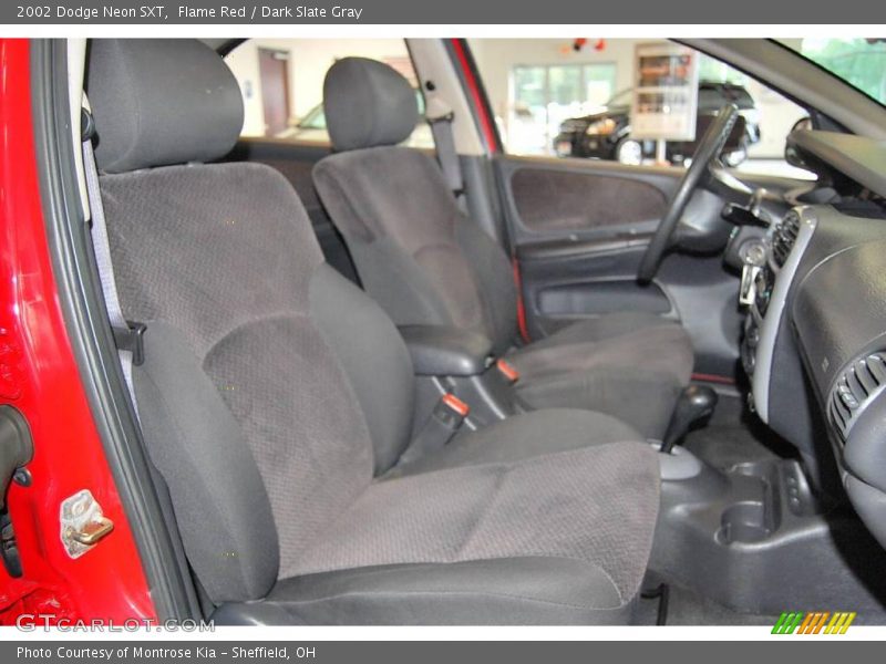 Flame Red / Dark Slate Gray 2002 Dodge Neon SXT