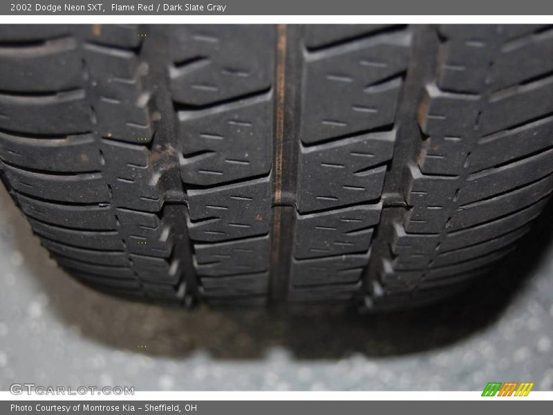 Flame Red / Dark Slate Gray 2002 Dodge Neon SXT