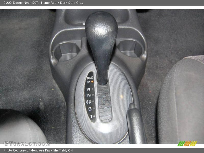 Flame Red / Dark Slate Gray 2002 Dodge Neon SXT