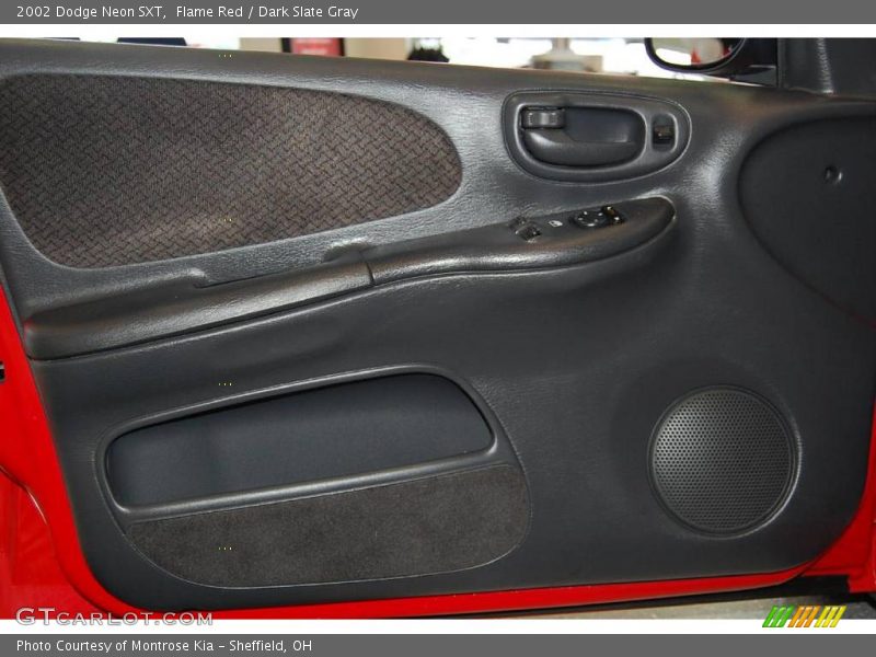Flame Red / Dark Slate Gray 2002 Dodge Neon SXT