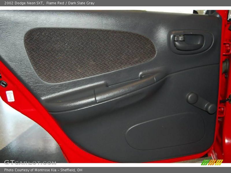 Flame Red / Dark Slate Gray 2002 Dodge Neon SXT