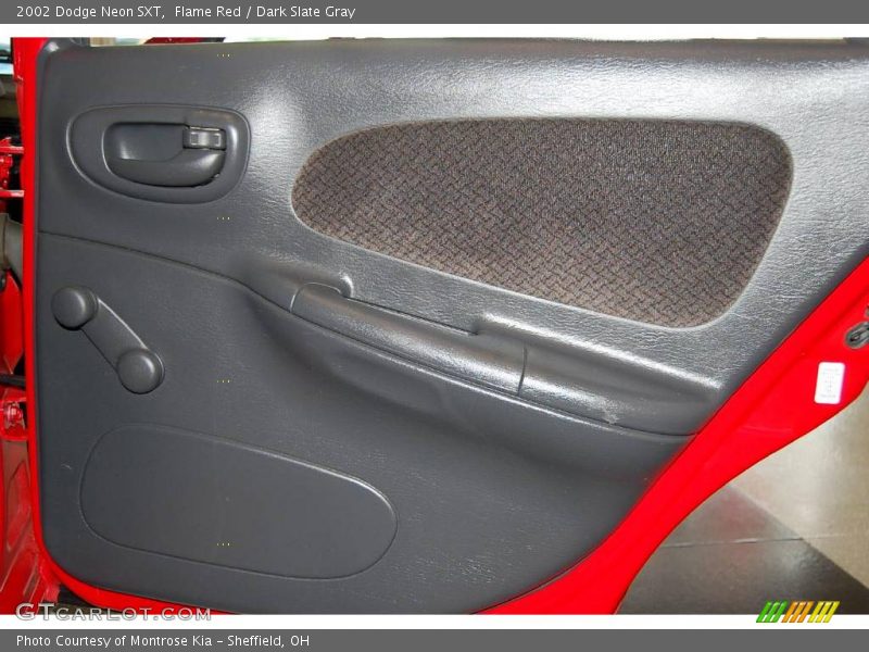 Flame Red / Dark Slate Gray 2002 Dodge Neon SXT