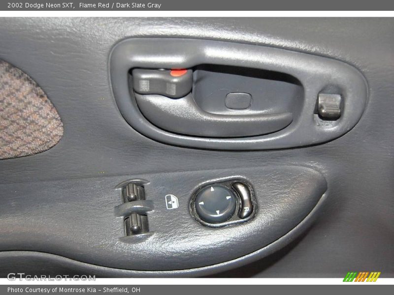 Flame Red / Dark Slate Gray 2002 Dodge Neon SXT