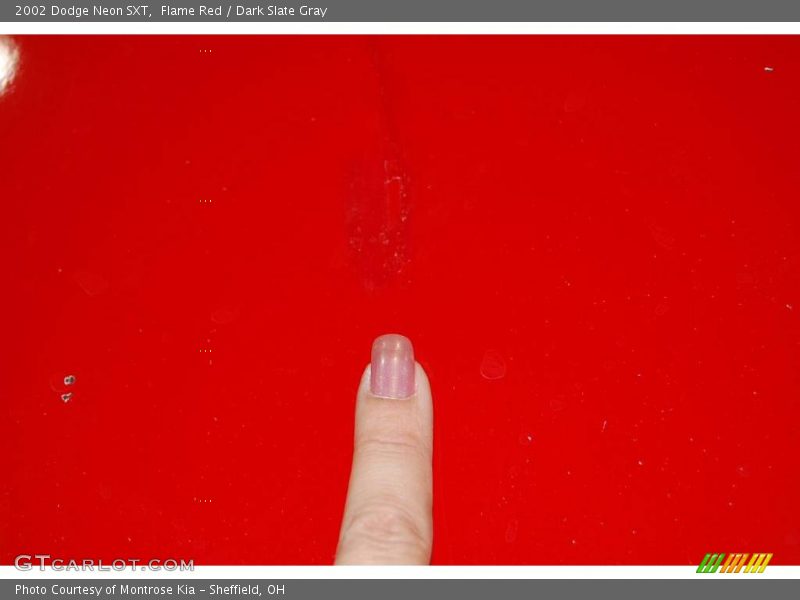 Flame Red / Dark Slate Gray 2002 Dodge Neon SXT