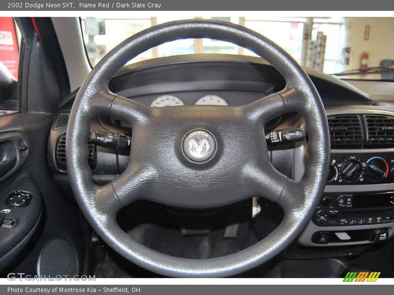 Flame Red / Dark Slate Gray 2002 Dodge Neon SXT