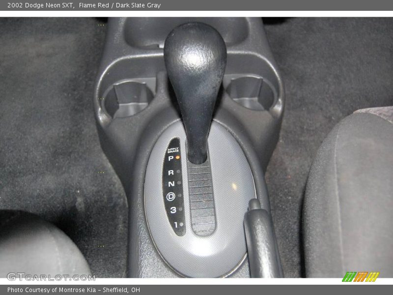 Flame Red / Dark Slate Gray 2002 Dodge Neon SXT