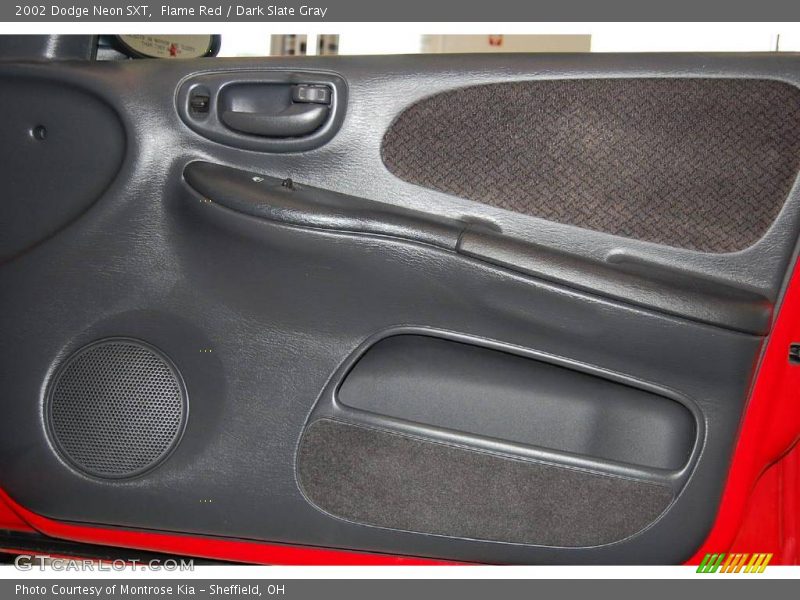 Flame Red / Dark Slate Gray 2002 Dodge Neon SXT