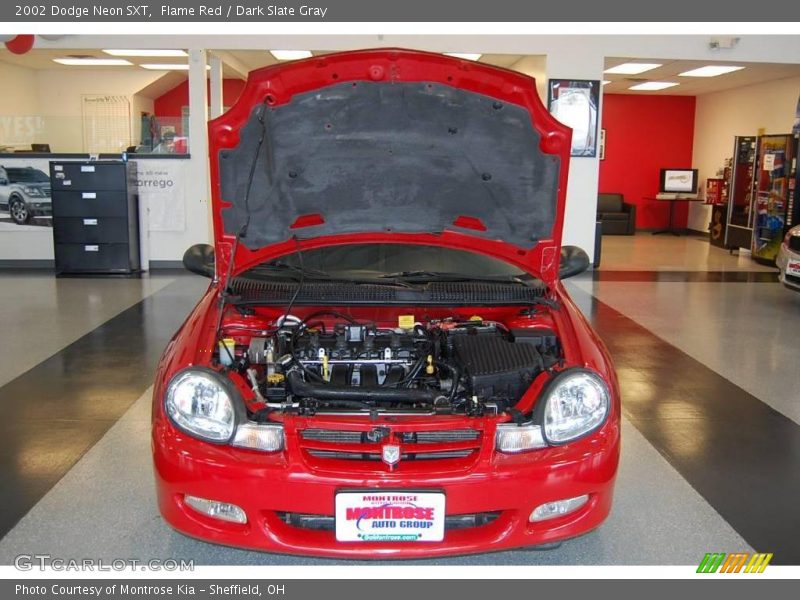 Flame Red / Dark Slate Gray 2002 Dodge Neon SXT
