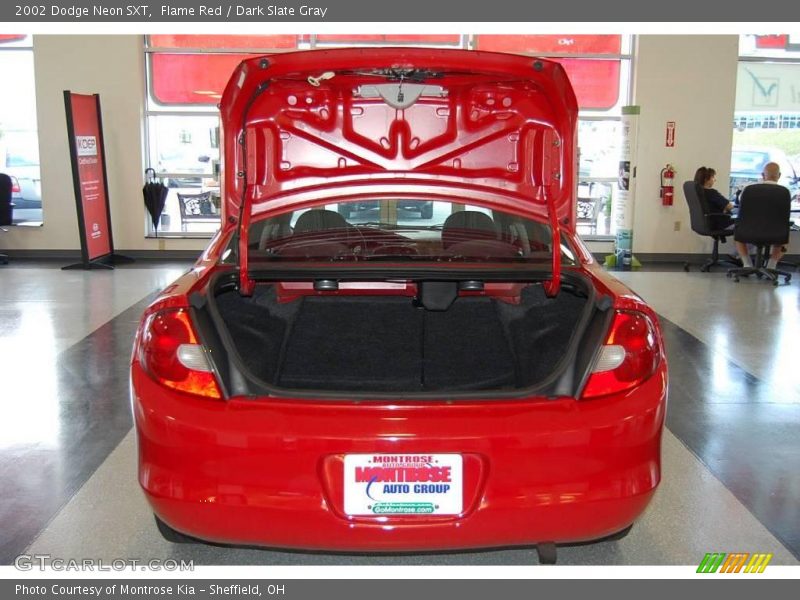Flame Red / Dark Slate Gray 2002 Dodge Neon SXT