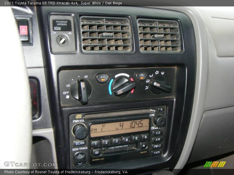 Super White / Oak Beige 2001 Toyota Tacoma V6 TRD Xtracab 4x4