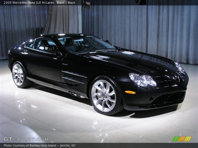 Black / Black 2006 Mercedes-Benz SLR McLaren