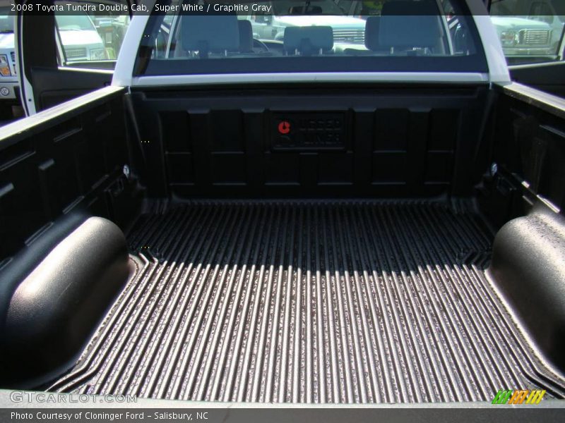 Super White / Graphite Gray 2008 Toyota Tundra Double Cab